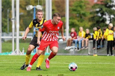 FSV Zwickau und Chemnitzer FC im Sachsenpokal eine Runde weiter - Lukas Krüger erzielte für den FSV vier Treffer.