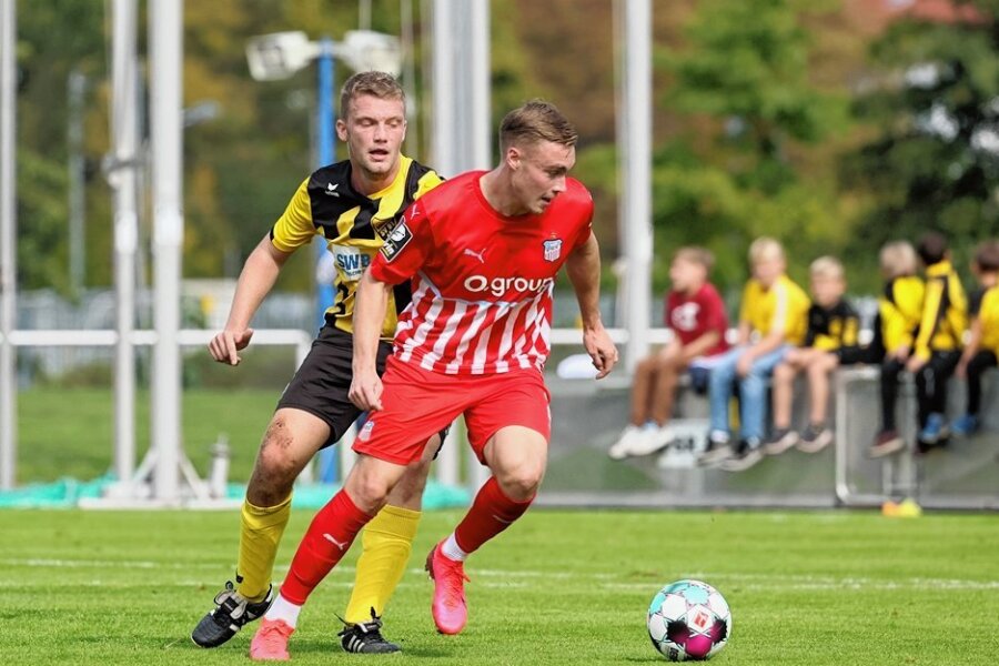 FSV Zwickau und Chemnitzer FC im Sachsenpokal eine Runde weiter - Lukas Krüger erzielte für den FSV vier Treffer.