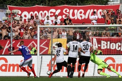 FSV Zwickau verliert bei Holstein Kiel 0:3 - Mathias Fetsch traf in der 36. Minute zum 1:0.