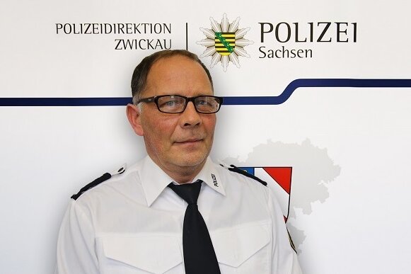 Führungswechsel im Polizeirevier Zwickau - Kay-Uwe Mittmann - neuer Leiter des Polizeireviers Zwickau
