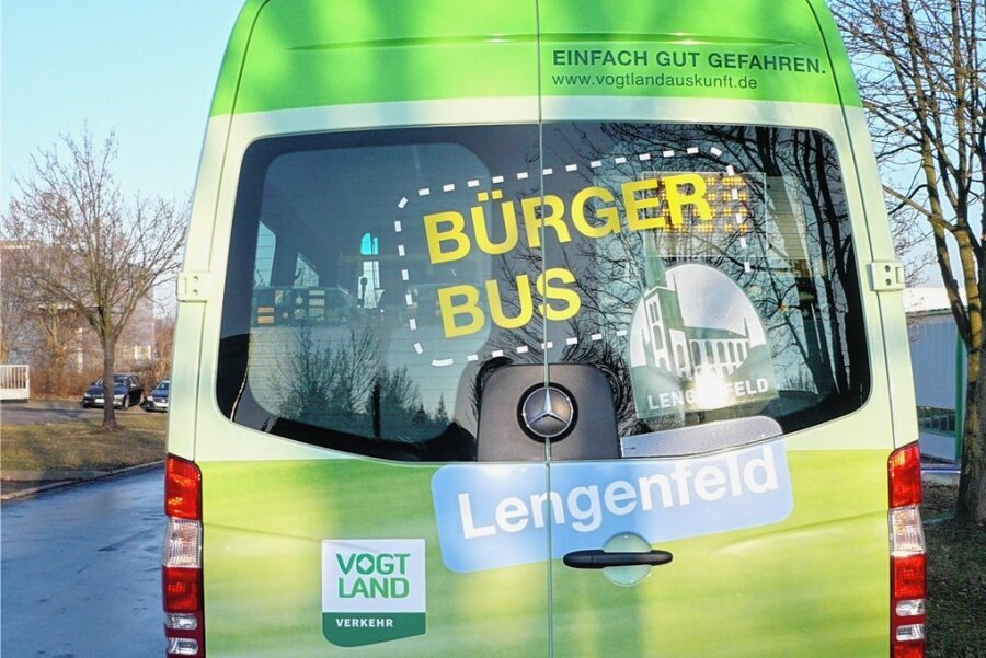 Fünf Jahre Bürgerbusse im Vogtland: So wird das Angebot genutzt - Die Busse sind in den Regionen in und um den Städten Lengenfeld, Adorf und Bad Elster unterwegs.