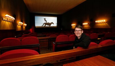 Für den Neustart der Kinos ist alles vorbereitet - Tom Kruppa, Kinobetreiber in Lichtenstein, freut sich nach langer Pause auf den Neustart. 