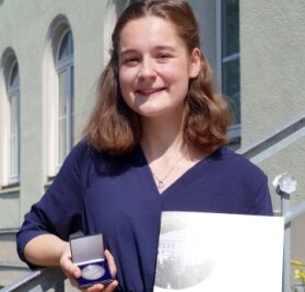 Für die Gesundheit der Mitschüler - Vom Förderverein ausgezeichnet: Emma Piermeier. 