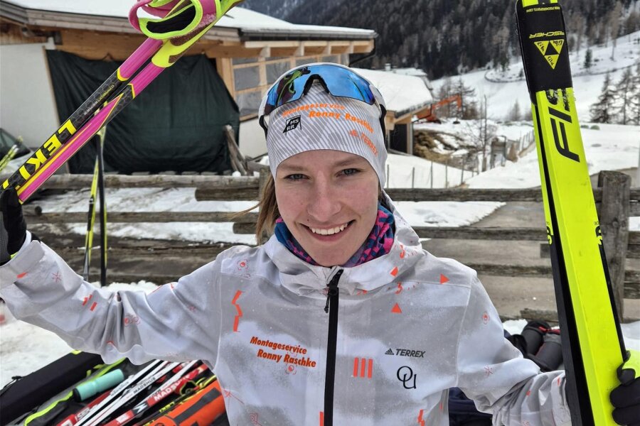 Für Ski-Talent aus Mittelsachsen ist Italien erneut eine Reise wert - Darf sich über zweimal DM-Bronze in Südtirol freuen: Lilu Förster vom SV Großwaltersdorf.