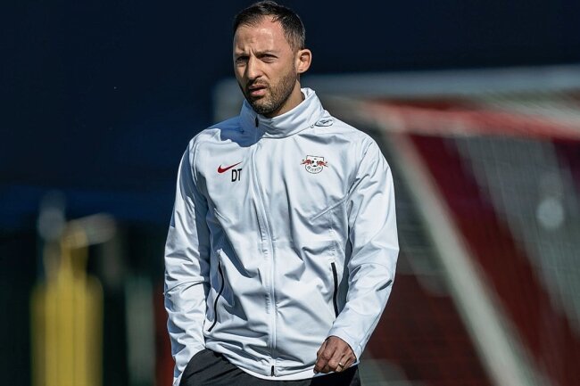 Vor Trainer Domenico Tedesco und RB Leipzig liegen entscheidende Wochen.