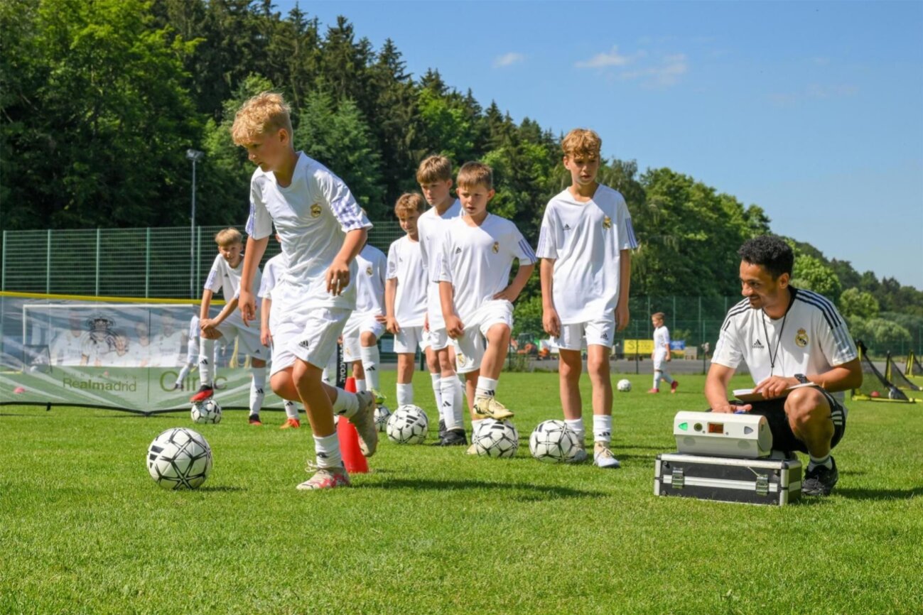 Fußballcamp von Real Madrid bringt königliches Flair nach Mülsen