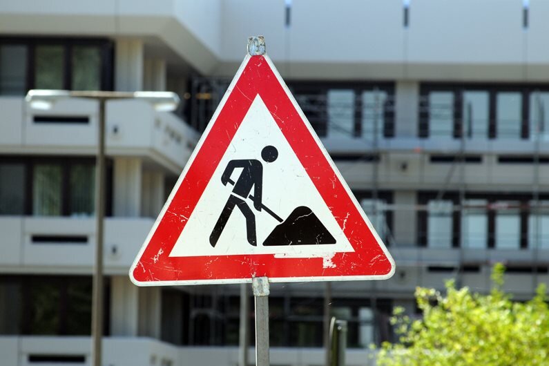 Fußgängerbrücke im Chemnitzer Küchwald wird gebaut - 