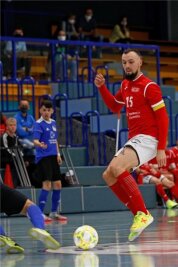 Futsal: Neue Bundesliga als nächster Schritt - Christopher Wittig ist Kapitän von Hohenstein-Ernstthal und der Nationalmannschaft. 