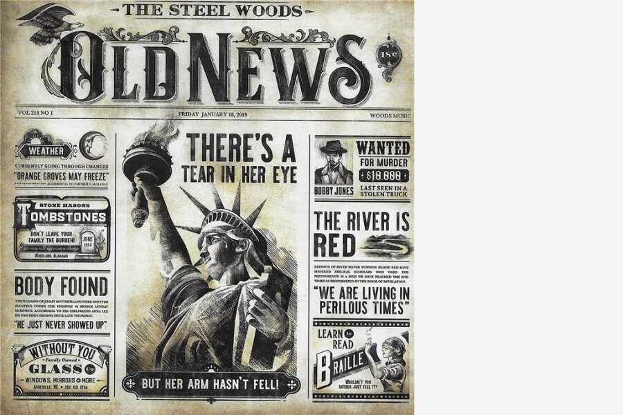 Ganz erdig - The Steel Woods: "Old News"