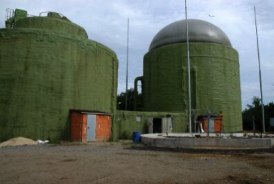 Gaslieferung steht in den Sternen - 
              <p class="artikelinhalt">Die Biogasanlage in Hilmersdorf, aufgenommen im vergangenen Juni. </p>
            