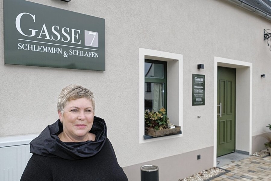 "Gasse 7" in Reuth: Eine Frau und ihr Traum vom Café auf dem Land - Ab Samstag Gastgeberin in ihrer "Gasse 7": Martina Forbrig. 