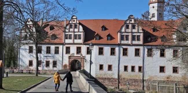 Im Schloss Glauchau könnte es bald Gastronomie geben. 