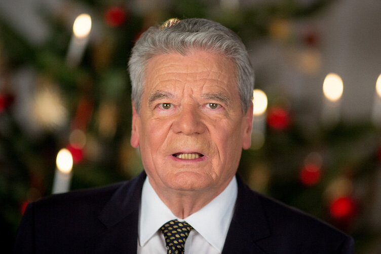 Gaucks Weihnachtsansprache: "Wir haben gezeigt, was in uns steckt" - 