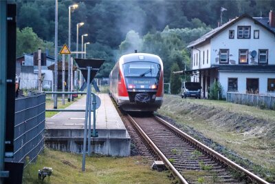 GDL-Streik im Erzgebirge: Zugausfälle auf allen Strecken von Erzgebirgsbahn und Citybahn - Die Erzgebirgsbahn war am Donnerstag vom GDL-Streik betroffen.