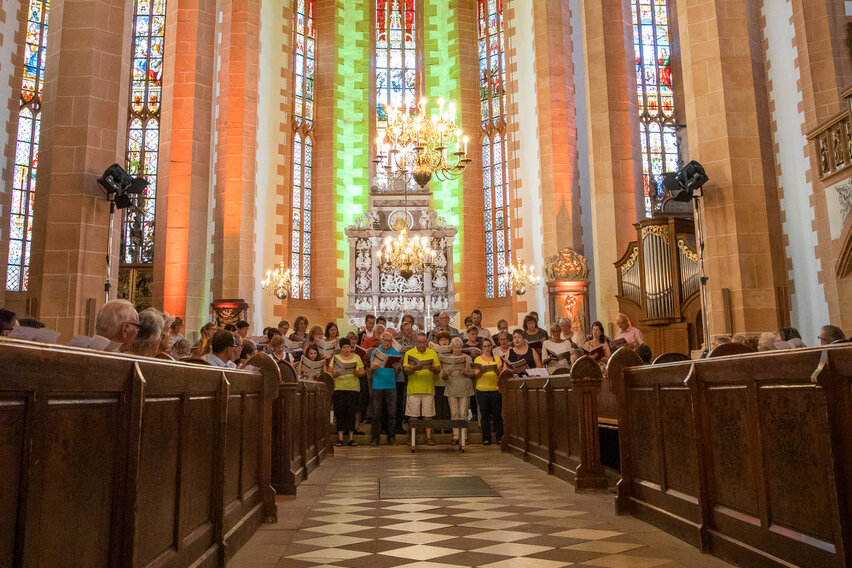 Geburtstagsfeier zu 500 Jahre St. Annenkirche ist eröffnet - Der 26. Juli ist der Annentag - und an diesem wurde in diesem Jahr die Festwoche zum 500. Jubiläum der Kirche eröffnet.