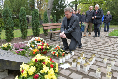 Bereits am Nachmittag gedachte OB Sven Krüger der Opfer des Bombenabwurfs.
