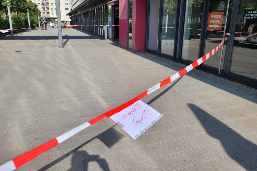 Gefahr gebannt: Fußgängerzone in Chemnitz wieder komplett freigegeben - 