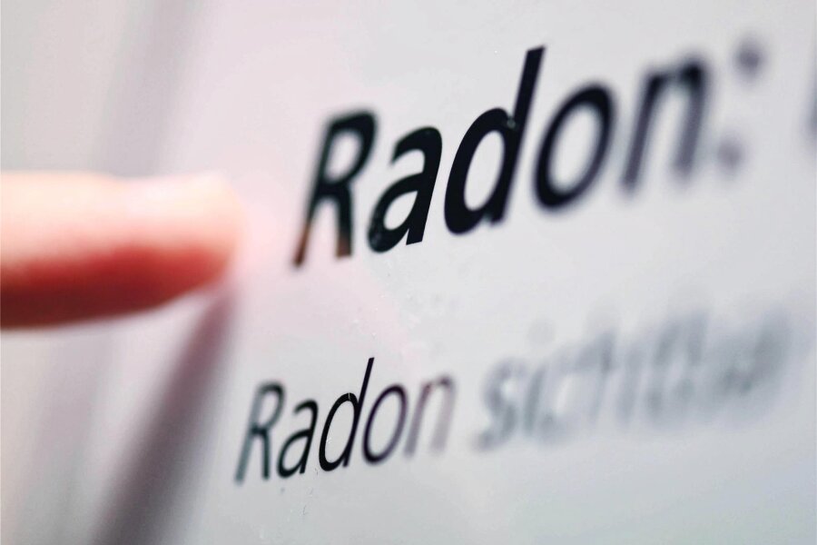 Gefahr Radon: Wert in jedem dritten öffentlichen Gebäude im Vogtlandkreis überschritten - Radon kann, in hohen Dosen über einen sehr langen Zeitraum eingeatmet, Krebs verursachen.