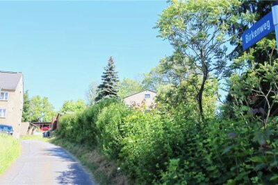 Geld für Straßen- und Leitungsbau: Was am Birkenweg in Leubsdorf auf Vordermann gebracht wird - Der Birkenweg in Leubsdorf wird in diesem Sommer saniert. 