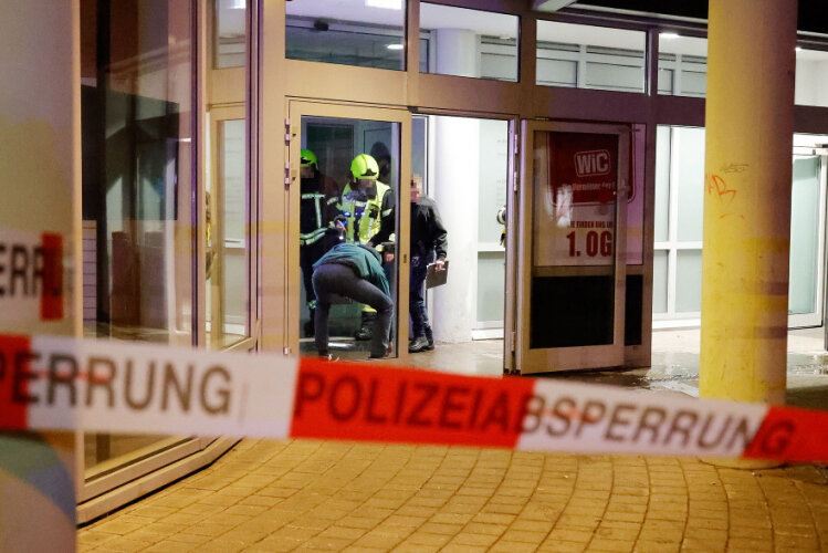 Geldautomat in Chemnitz gesprengt - 