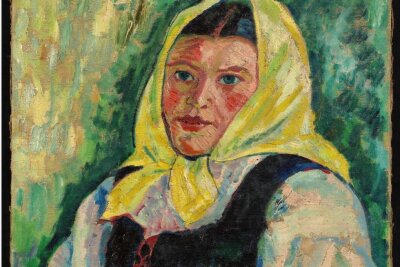 Gemälde "Bäuerin" soll in das Zwickauer Max-Pechstein-Museum einziehen - Für 168.000 Euro wollen die Kunstsammlungen das Gemälde "Bäuerin" von Max Pechstein erwerben. 