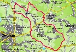Gemeinde arbeitet an Radweg rund um Mülsen - 
              <p class="artikelinhalt">44 Kilometer rund um den Mülsengrund soll der neue Radwanderweg führen.</p>
            