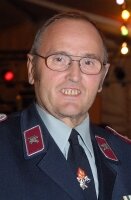 Reiner Hähnel, 65, Wehrleiter der Freiwilligen Feuerwehr Rittersberg.