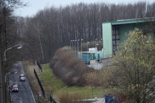 Geplantes Müllkraftwerk in Chemnitz vor dem Aus - Auf einem Grundstück am Weißen Weg, bisher bereits Standort für die Abfallsortieranlage, sollte ein Müllkraftwerk errichtet werden.