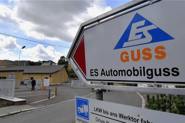 Werksgelände von ES Guss. 400 Mitarbeiter hat die Firma.