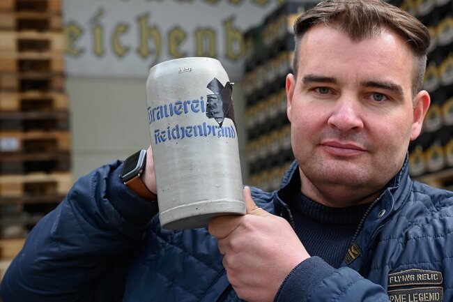 Michael Bergt leitet in Reichenbrand in fünfter Generation die älteste Privatbrauerei der Stadt. Die Wiederbelebung der Traditionsmarke "Bergt-Bräu" hat eine Brauerei nahe Ulm nun ausgebremst. l