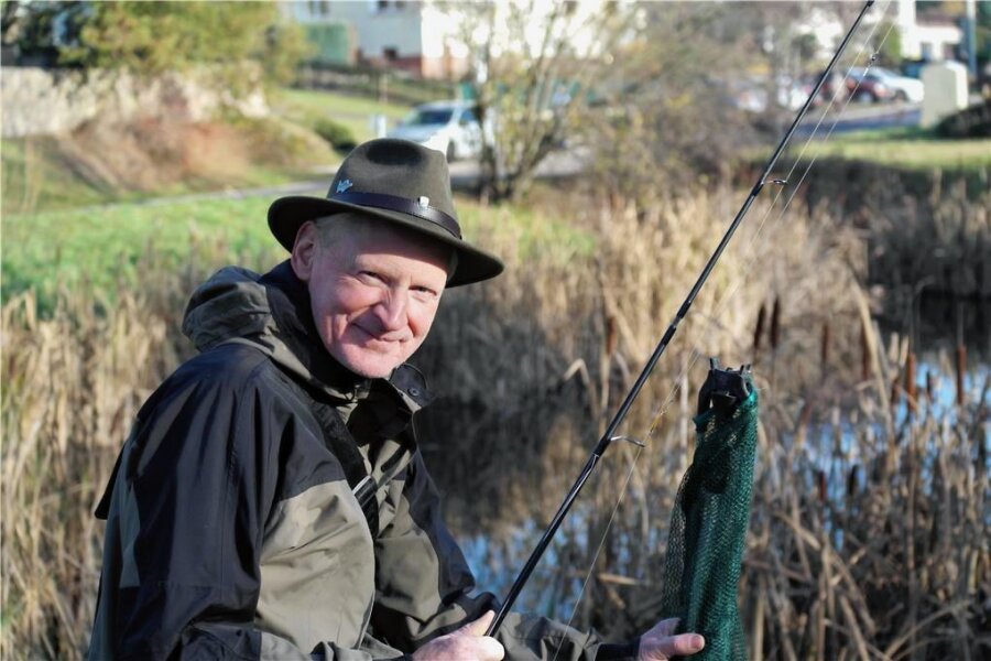 Geringswalde Angler rufen zum Großputz - Vereinschef Detlef Arndt forciert die Hege und Pflege von Gewässern, die der Verein gepachtet hat. 
