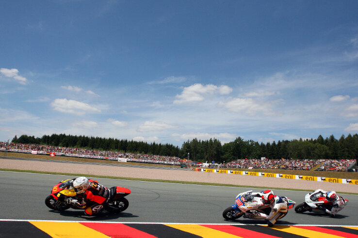 Der Motorrad Grand Prix findet auch 2012 auf dem Sachsenring statt. 
