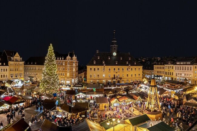 Gibt es 2021 einen Annaberger Weihnachtsmarkt? Diese Frage lässt sich aktuell noch nicht beantworten. Fest steht aber laut Stadtverwaltung: "Wir Annaberg-Buchholzer wollen!". 