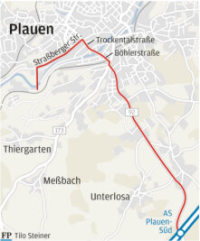 Gigaliner-Test: Route durch Plauen genehmigt - 