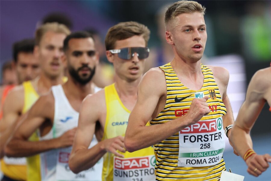 Glauchauer Tom Förster liefert beherztes Rennen ab und zahlt ein wenig Lehrgeld - Tom Förster erlebte in Rom seine internationale Feuertaufe im Männerbereich.
