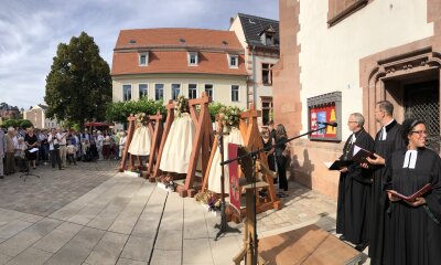 Glocken für St. Laurentiuskirche in Crimmitschau geweiht - 