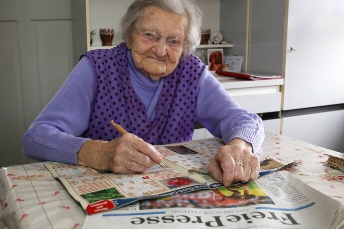 Glückwunsch: Bärensteinerin feiert ihren 103. Geburtstag - Hedwig Helmert aus Bärenstein hat am Donnerstag ihren 103. Geburtstag gefeiert.