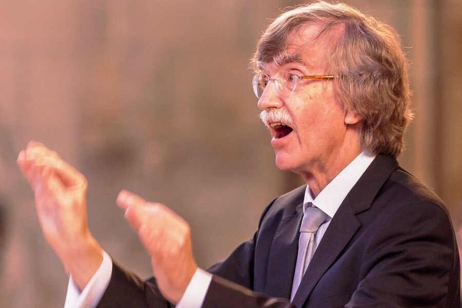 Mit dem Rückzug aus dem Amt des Leipziger Thomaskantors ist sein Arbeitstag nicht kürzer geworden: Der Dirigent, Sänger und Organist Gotthold Schwarz. 