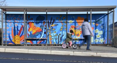 Graffiti-Projekt bringt Frühling nach Lichtenau - 