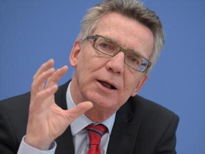 undesinnenminister Thomas de Maizière (CDU)