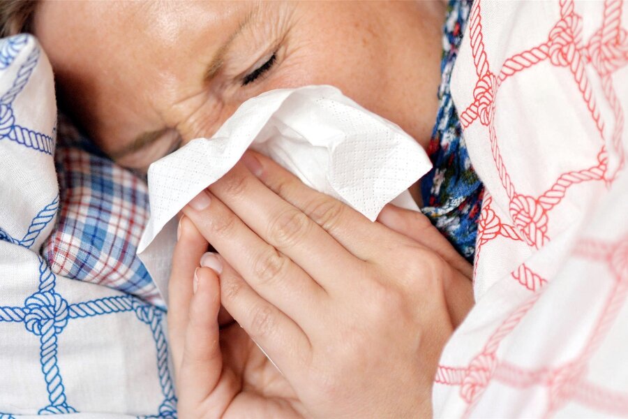 Grippewelle: Erste Fälle bereits im Erzgebirge nachgewiesen - Die ersten Grippefälle hat es bereits im Erzgebirgskreis gegeben. Auch Covid-19 und das Respiratorische Synzytialvirus (RSV) wurden nachgewiesen.