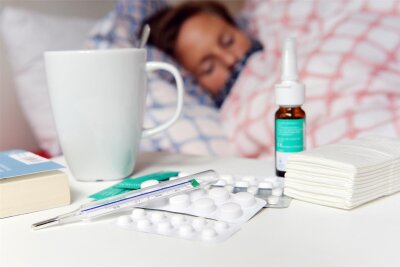 Grippewelle in Sachsen ist vorbei - Grippe soll bald kein Thema mehr sein.