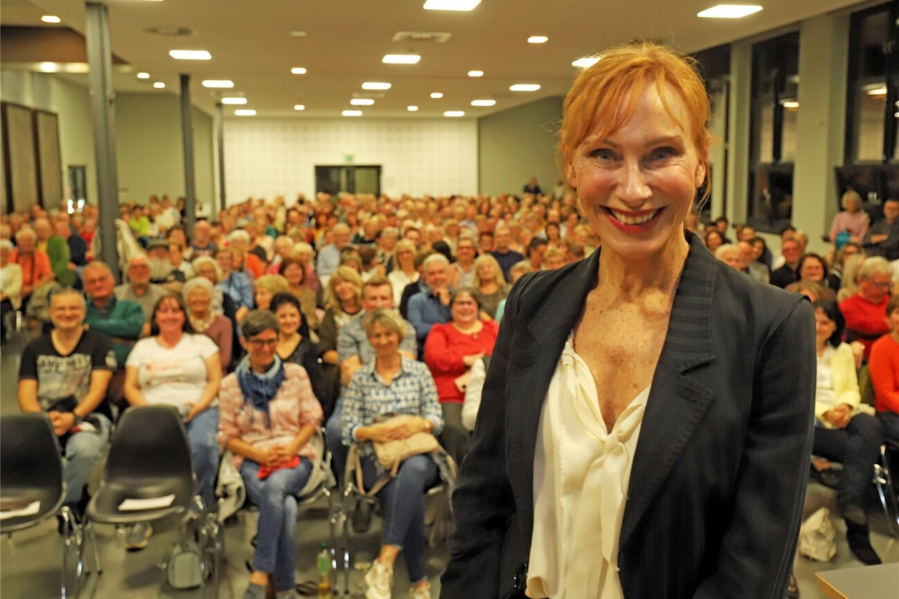 Große Emotionen mit Andrea Sawatzki in Flöha ExTatortKommissarin