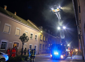 Großeinsatz der Feuerwehr in Hohenstein - 