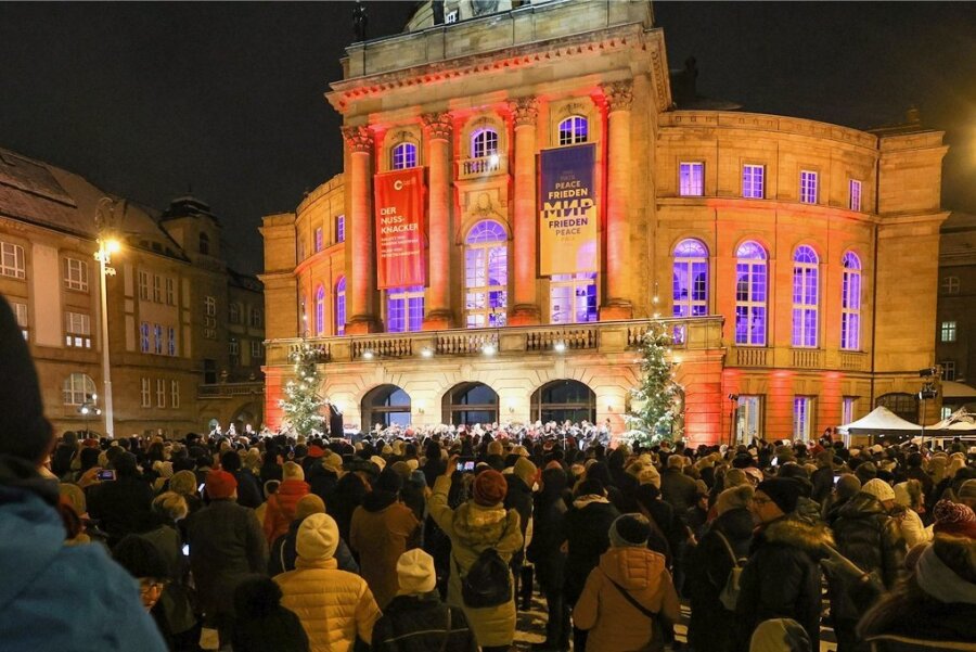 Großes Weihnachtssingen in Chemnitz - 
