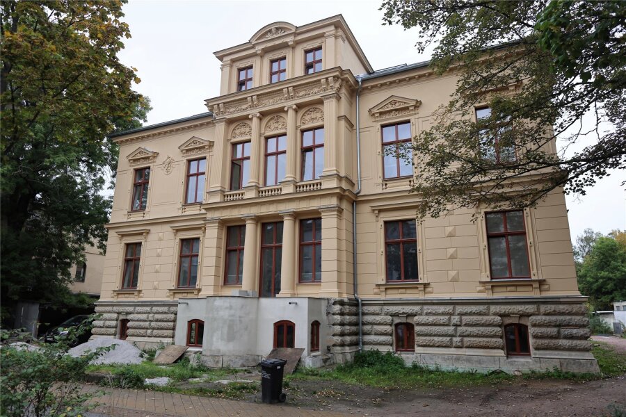 Gründerzeit-Projekt: Stadt Zwickau zahlt knapp 120.000 Euro Zuschuss - Die Stadt Zwickau hat für das Projekt „Gründerzeit“ Räume im Souterrain der Villa Falck gemietet.