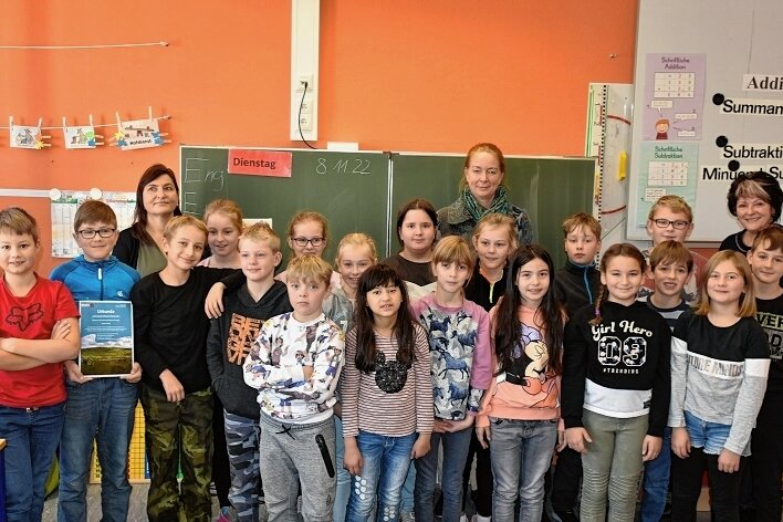 Grundschüler gewinnt Preis für Klassen-Exkursion - Die Viertklässler der Grundschule Eichigt haben das Umweltquiz des Naturparkes Erzgebirge/Vogtland gewonnen. 