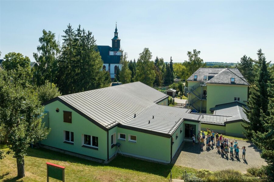 Grundschule in Seelitz am Kindertag mit buntem Treiben - Die Evangelische Grundschule in Seelitz öffnet sich zum Kindertag für Neugierige.