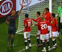 Ägypten legt nach 3:4 gegen Brasilien Protest ein - Ägypten legt nach der Roten Karte und dem Elfer Protest ein