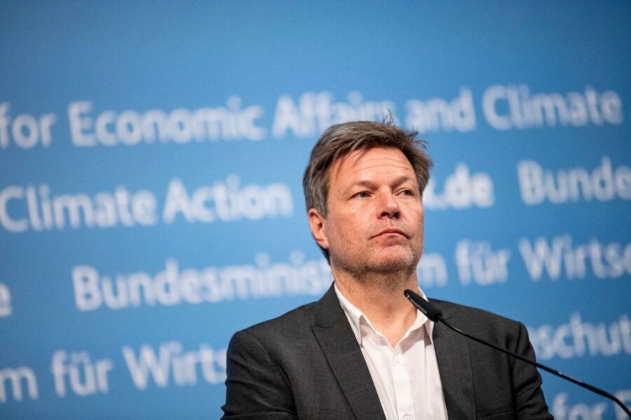 Robert Habeck (Bündnis 90/Die Grünen), Bundesminister für Wirtschaft und Klimaschutz.